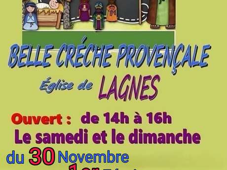 Belle crèche Provençale - Exposition