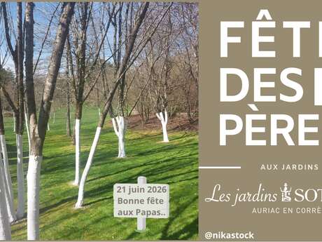 Fêtes des Pères aux Jardins Sothys