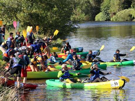 Stage kayak Pagaie couleur à B2lf