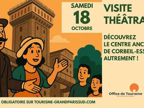 Journées Nationales de l'Architecture - Visite théâtralisée de Corbeil-Essonnes