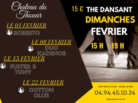 Thé dansant du dimanche au Thouar