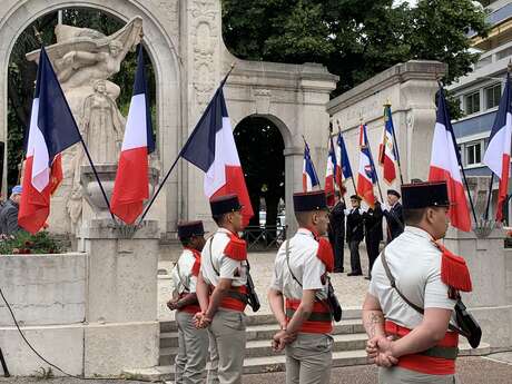 Cérémonie d’hommage aux morts pour la France pendant la guerre d’Algérie et les combats du Maroc et de la Tunisie