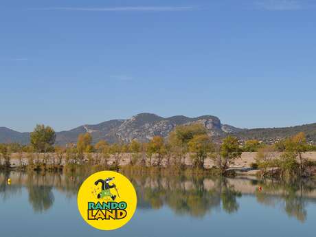 Balade ludique Randoland au lac des Buissonnades à Oraison