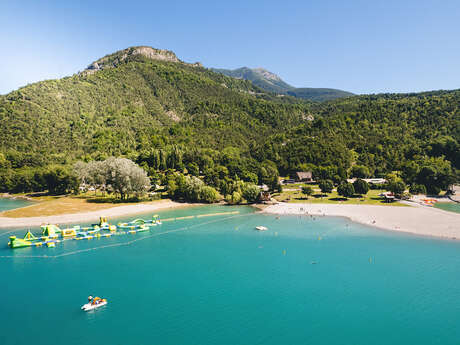 Plage et base nautique de Saint-Vincent-les-Forts