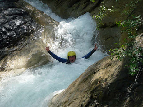 Bureau des guides de l'Ubaye : canyoning