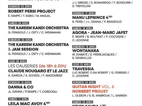 Konzerte im Trinquette Jazz Club