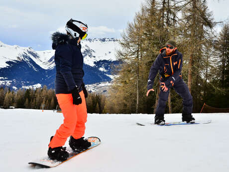 Cours privé de snowboard - Evolution 2