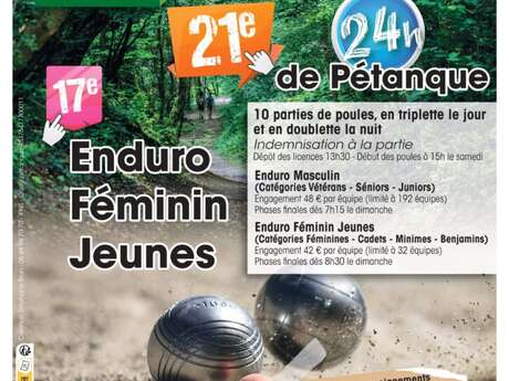 21ème édition de l'enduro de pétanque de Cérilly