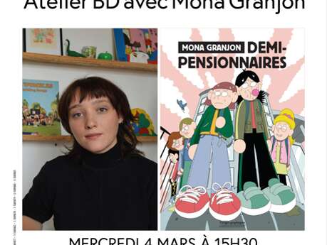 Atelier BD avec Mona Granjon