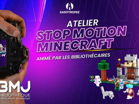 Ausstellung Geek-Kultur - Workshop Stop Motion Minecraft