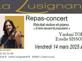 Repas-concert à la Lusignane