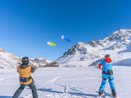 Cours de snowkite