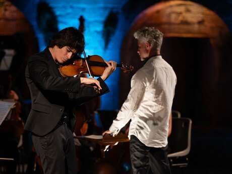 7e Symphonie de L. v. Beethoven et Concerto pour violon de J. Brahms / festival Castel Artès