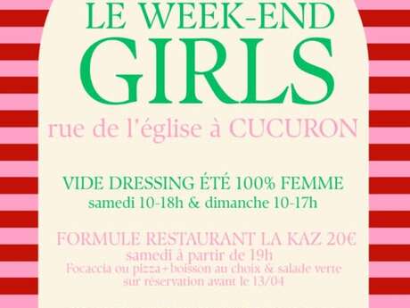Le week-end girls : Vide Dressing été 100% femme à Cucuron