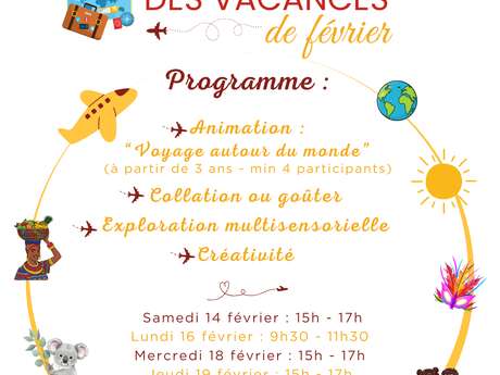 Voyage autour du monde avec Pauz'Colorée