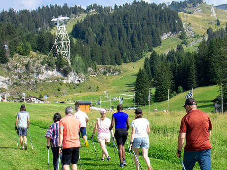 Initiation à la marche nordique