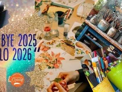 Atelier - Journal Créatif "Bye 2025 - Hello 2026"