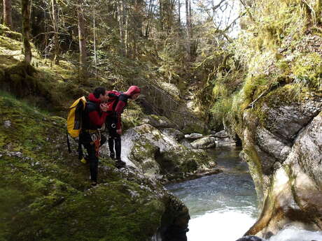Canyoning mit Valserine Outdoor