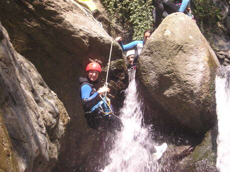 Canyoning avec La Tribu Rando