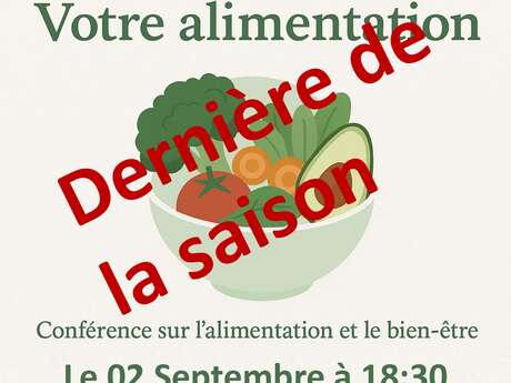 Conférence santé, alimentation par Natu Ré