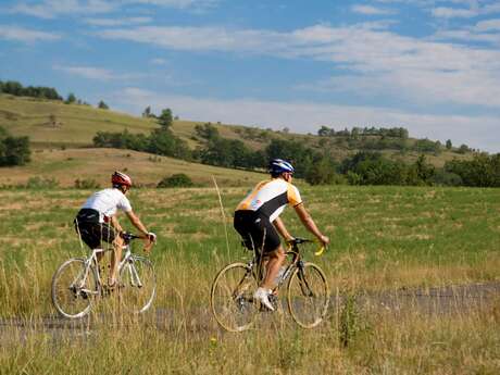 Tour de la Montagne d'Aujour à vélo (N°7)