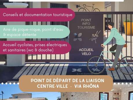 Point info tourisme et espace vélo de Piolenc