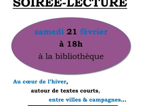 Soirée Lecture