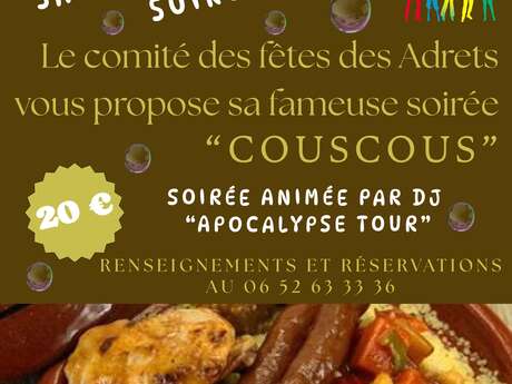 Soirée couscous