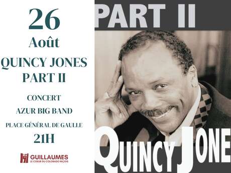 Estivale du département : Concert Azur Big Band « QUINCY JONES Part II »