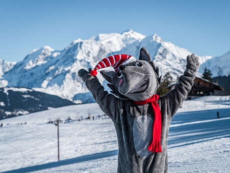 Pot de bienvenue sur le front de neige