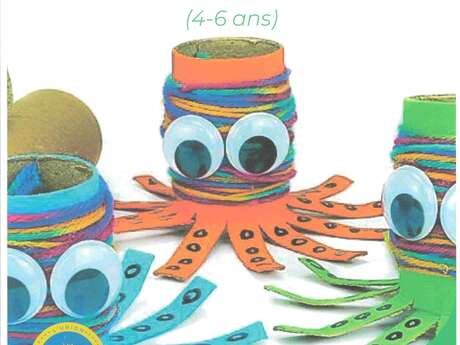 Workshop: maak je eigen kartonnen octopus