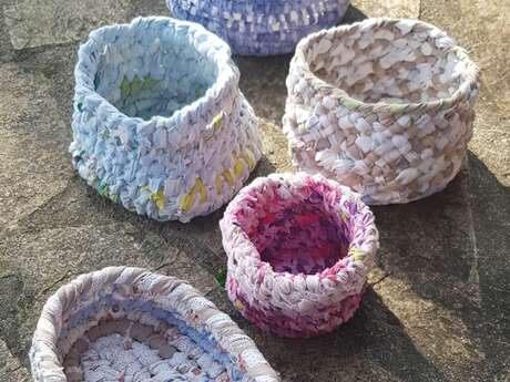 APortée2Mains : Création d'Objet Déco en textile surcyclé APortée2Mains : Création d'Objet Déco en textile surcyclé