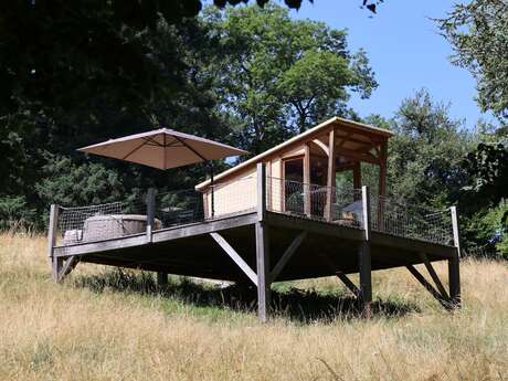 Monchâteau Étoilé, la cabane étoilée avec Spa
