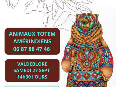Conférence Animaux Totem Amérindiens