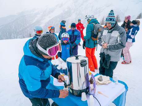 Pot d'accueil de Puy Saint Vincent