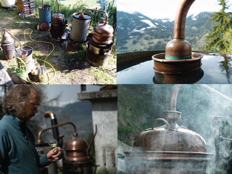 Make your own gin or absinthe at the Sarreyer distillery