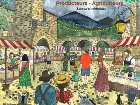 Marché nocturne - Les Dimanches Artisans