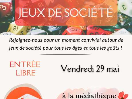 Soirée jeux de société à Cadenet