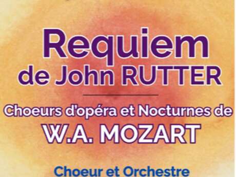 Concert Rutter et Mozart par le Choeur Elzear Genêt
