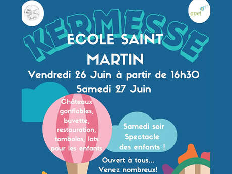 Kermesse de l'école Saint-Martin à Saint-Rémy-de-Provence