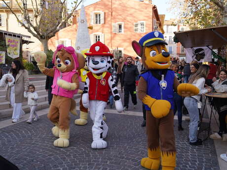 Déambulation de mascottes