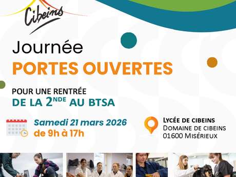 Journée Portes Ouvertes au Lycée de Cibeins à Misérieux
