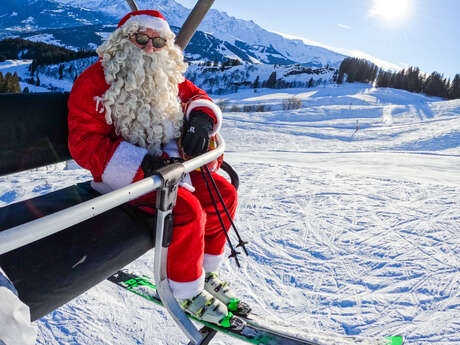 Skiez avec le Père-Noël