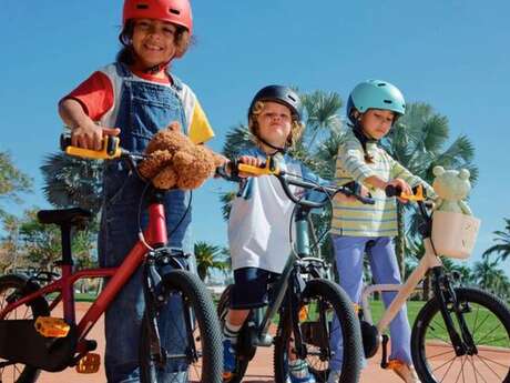 Cours de vélo pour enfants