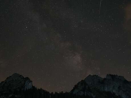 Supervised astronomy hike
