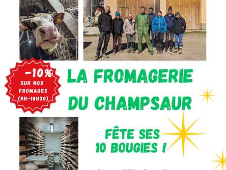 10 ans de la Fromagerie du Champsaur
