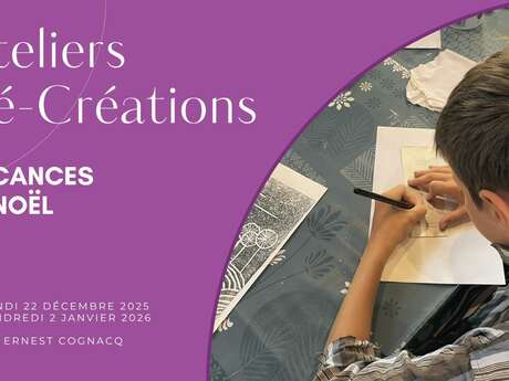 Workshop "Bons Baisers de l'Ile de Ré" im Ernest Cognacq Museum