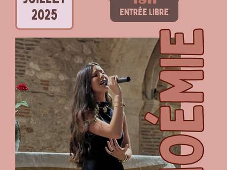 Concert Noémie à l'église de Barbotan-les-Thermes