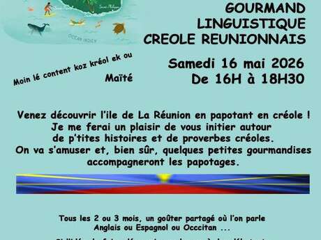 Bavardage gourmand et linguistique Créole