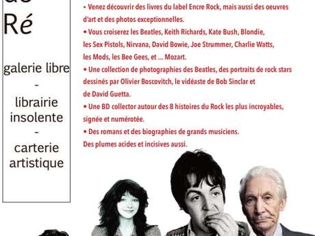 Les Fous de Ré fêtent la Musique en livre et en art